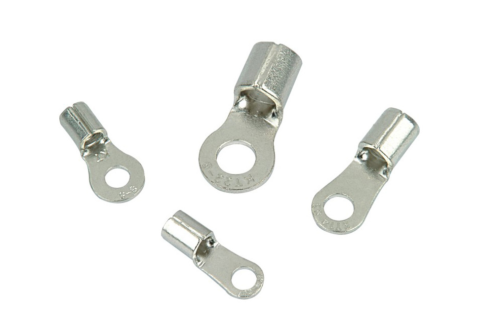 Non-insulated ring terminals