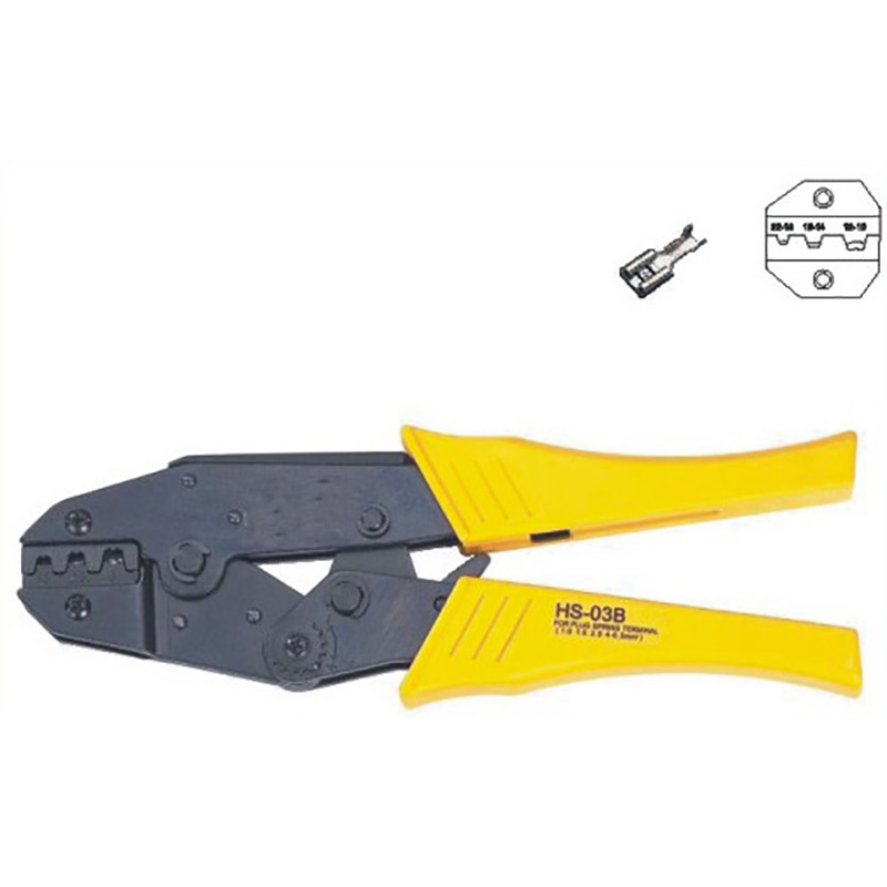 RATCHET CRIMPING PLIER(EUROPEAN STYLE)HS-03B